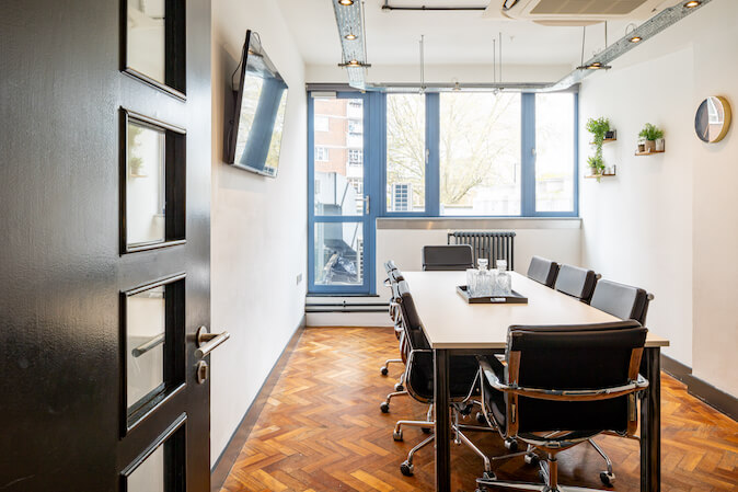 Meeting room 2 at Old Street Workrooms
